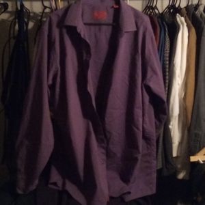 Alfani stretch fabric fitted shirt